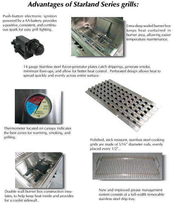 Starland Grill advantage