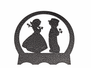 Boy And Girl Napkin Holder